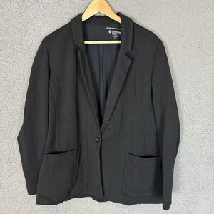 Coolibar Blazer Women’s S Black Key Cove Jacket UPF 50+ Career Casual NWOT‎